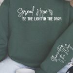 Spread Hope Be the Light in the Dark Sleeve SVG Design Cheap