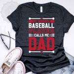 My Favorite Baseball Player Calls Me Dad SVG PNG PDF Cut File Online now - Image 2