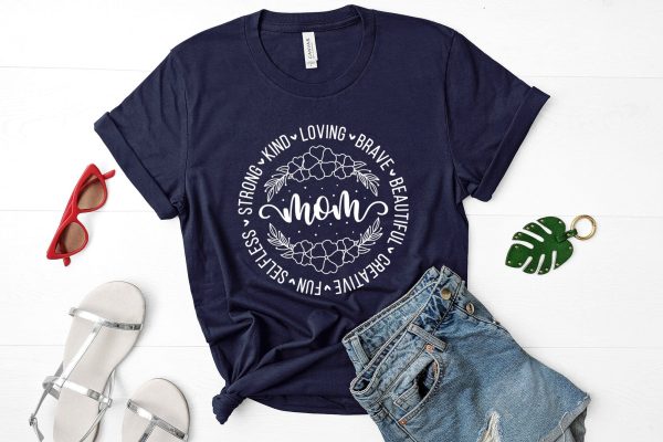 Mothers Day SVG, Floral Mom Online Sale - Image 3