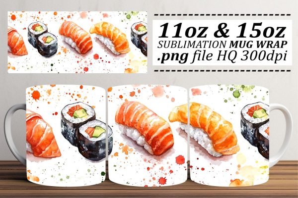 Appetizing Art for Mugs with Fast Food Patterns Online now