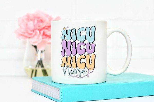 Retro Nicu Nurse PNG Sublimation For Cheap - Image 4