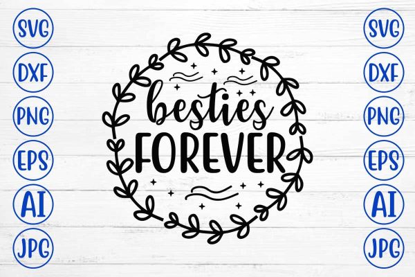 Besties Forever  SVG Design Online Hot Sale