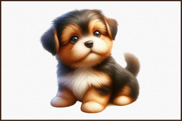Cute and Funny Dog Breeds Clipart Bundle For Sale - Image 3