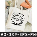 Pig with Bandana SVG Bundle Supply - Image 5