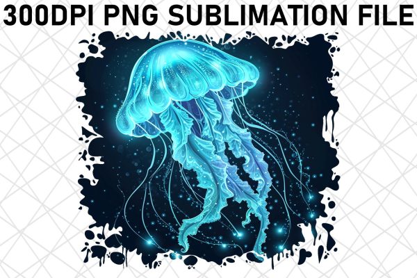 Colorful Ocean Fish Sublimation Design for DIY Projects Discount