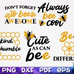 Bees SVG Design | Bees Quotes SVG Design | Honey SVG v.1 Cheap - Image 5