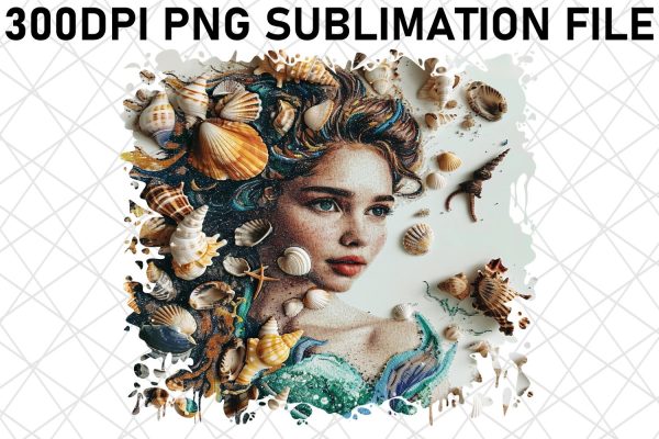 Coastal Oceanic Siren PNG Bundle Collection Online Sale