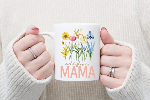 Wildflower Mama | Flower Quote Sublimation For Sale - Image 5