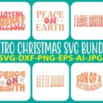 Retro Christmas SVG Bundle For Cheap - Image 2