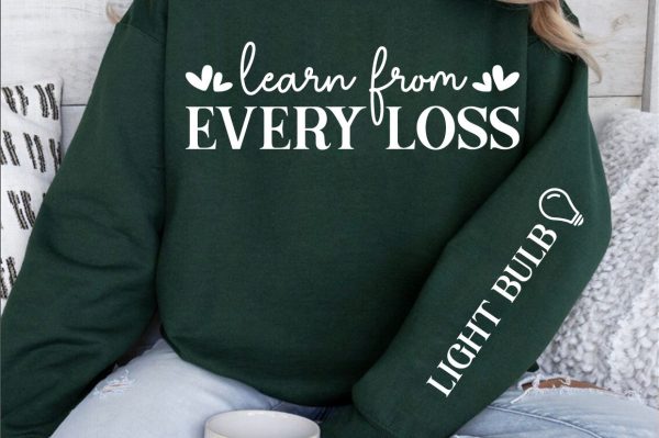 Learn from Every Loss Sleeve SVG Design Online Hot Sale - Image 3