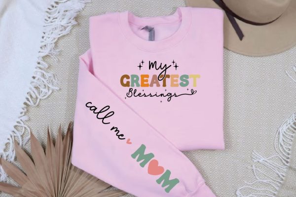 My greatest blessings Sleevs SVG design Fashion - Image 3
