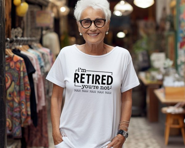 I m Retired You re Not Nah Nah Svg, Funny Retirement Svg for Party, Retired Nurse svg, Retired Nurse gift, RN Svg, Retired Nurse Shirt Hot on Sale
