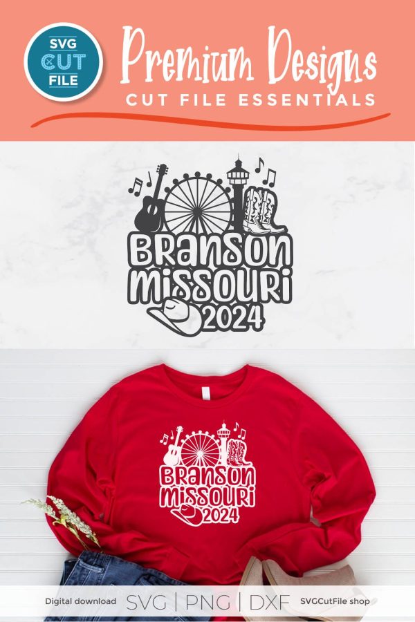 Branson svg, 2024 Branson MO Family Trip SVG-Girls vacation with Friends on Sale - Image 4