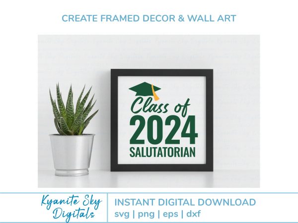 Salutatorian Graduation 2024 SVG bundle Sale - Image 5