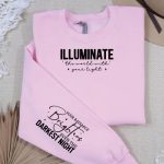 Illuminate the world with your light Sleeve Svg Design Fashion - Image 2