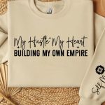 My hustle my heart building my own empire Sleeve SVG Design Sale - Image 2