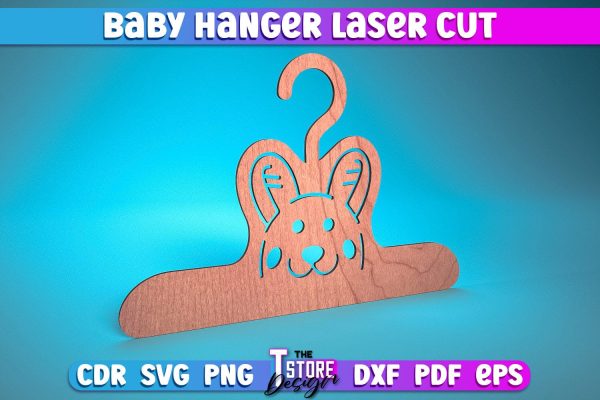 Baby Hanger Laser Cut | Baby Design Laser Cut Design | CNC Files Online now - Image 4