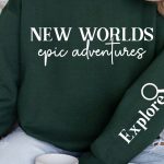 New Worlds Epic Adventures Sleeve SVG Design Online - Image 3