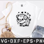 Pig with Bandana SVG Bundle Supply - Image 2