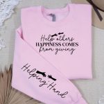 Help others happiness comes from giving Sleeve SVG Design For Cheap - Image 2