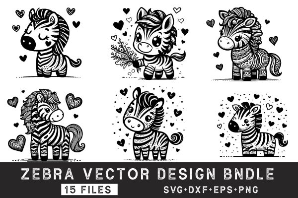 Zebra SVG Bundle Fashion