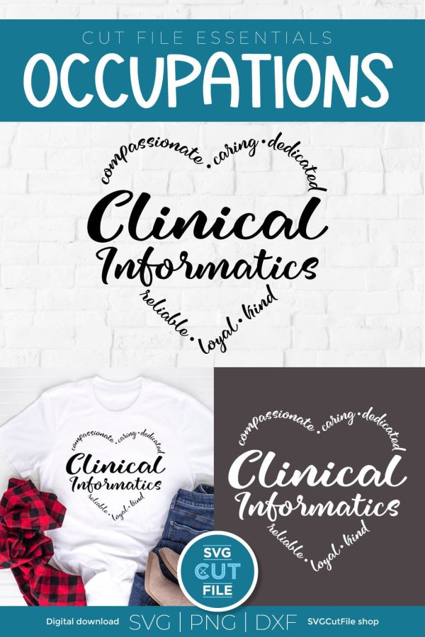 Clinical Informatics svg, information technology, healthcare IT svg For Cheap - Image 2