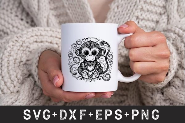 Monkey Svg Bundle on Sale - Image 3