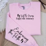 Trust the Process Enjoy the Journey Sleeve SVG Design Discount - Image 2