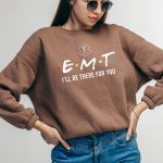 EMT I ll Be There For You Funny EMS Svg Png, First Responder Gift, Paramedic, EMT Star of Life, Svg Files for Cricut Silhouette Sale - Image 4