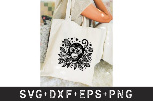 Monkey Svg Bundle on Sale - Image 5