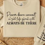 Power down connect in real life games Sleeve SVG Design Sale - Image 3