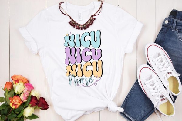 Retro Nicu Nurse PNG Sublimation For Cheap - Image 3