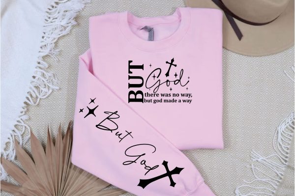 god there was no way, but god made a way  Sleeve Svg Design Sale - Image 3