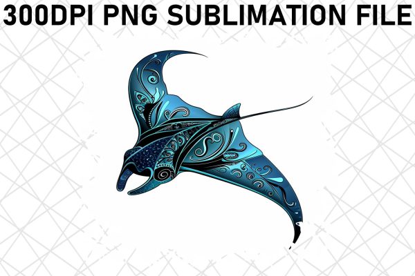 Enchanting Sublimation Ocean Fish Art for Creative Projects Online now