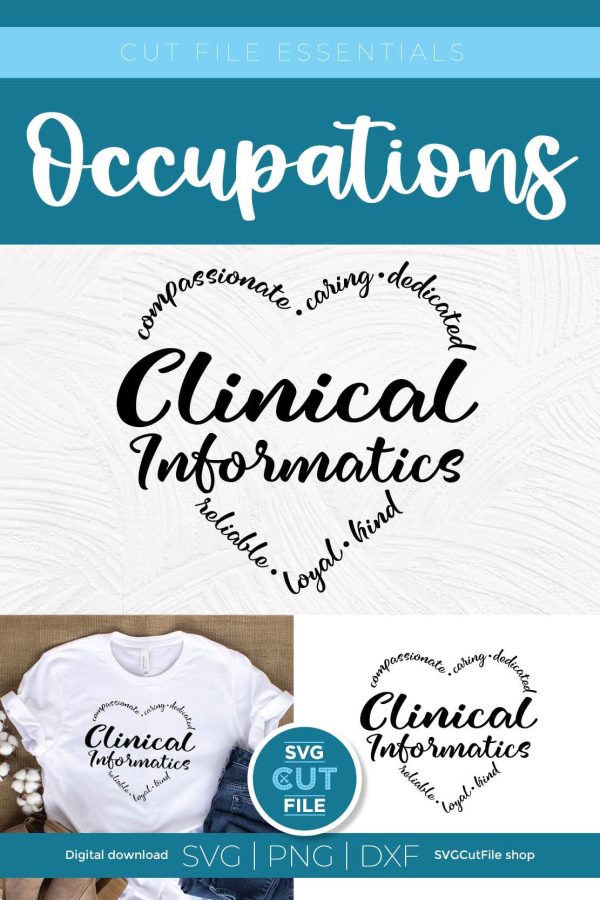 Clinical Informatics svg, information technology, healthcare IT svg For Cheap - Image 4