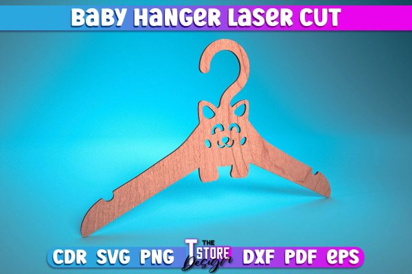 Baby Hanger Laser Cut | Baby Design Laser Cut Design | CNC Files Online now - Image 5
