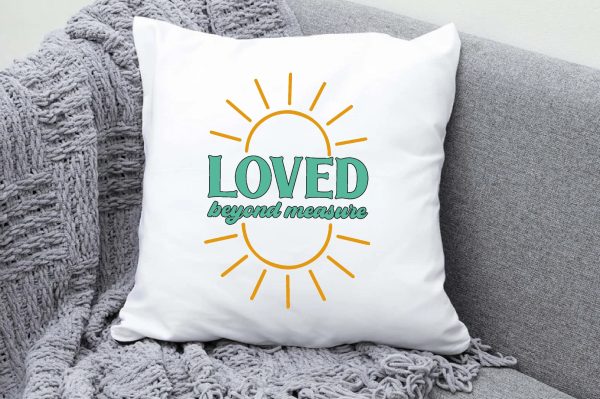 Loved Beyond Measure PNG, Christian Sublimation Design, Religious PNG Discount - Image 5