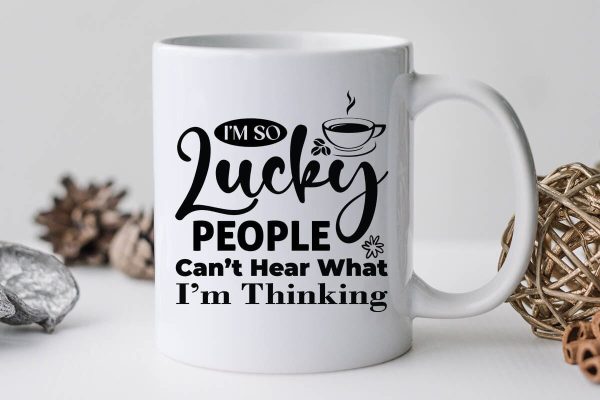 I m So Lucky People Can t Hear What I m Thinking-01 Online Sale - Image 3