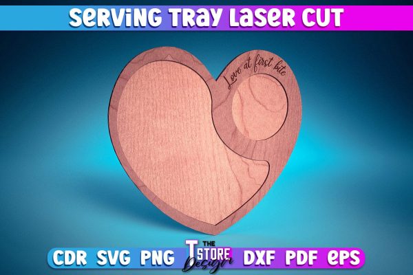 Serving Tray Laser Cut | Serving Tray Laser Cut Design | CNC Files For Cheap