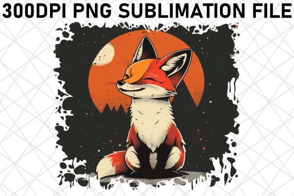 Vintage Animal Sublimation: Retro Chic Design Fashion