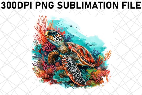 Stunning Marine Life Sublimation Design Pack: Let Your Imagination Swim For Discount