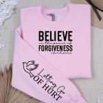Believe in the Power of Forgiveness Find Peace Sleeve SVG Design Hot on Sale - Image 2