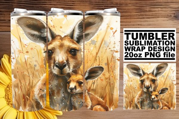 Cute Wildlife Mommy & Me Tumbler: Mom s Love Online Sale