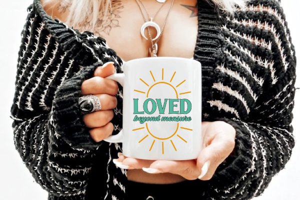 Loved Beyond Measure PNG, Christian Sublimation Design, Religious PNG Discount - Image 2