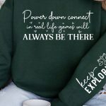 Power down connect in real life games Sleeve SVG Design Sale - Image 2