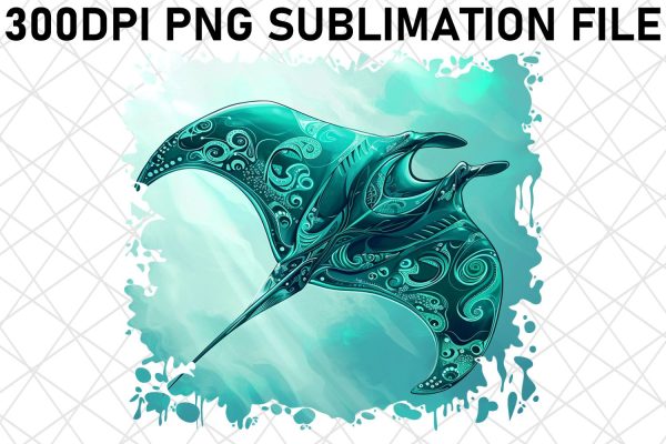 Mesmerizing Watercolor Marine Life PNG Clipart Set Online Sale