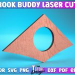 Book Buddy Laser Cut | Book Holder Laser Cut Design | CNC Files For Cheap - Image 4