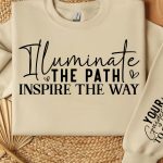 Illuminate the path, inspire the way Sleeve SVG Design For Cheap - Image 2