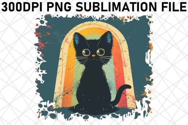 Adorable Retro Animal Illustrations: Sublime Sublimation For Sale