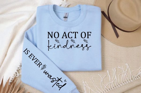 No act of kindness Sleeve SVG Design Hot on Sale - Image 2